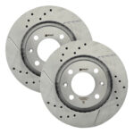 دیسک ترمز کی اچ اف مدل TU5 مناسب برای پژو 207 بسته 2 عددی