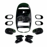 تزیینات داخلی میرکا مدل پیانویی مناسب برای پژو 206 بسته 12 عددی