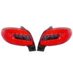 چراغ خطر عقب ان جی کو کد 10 مناسب برای پژو 207 بسته دو عددی