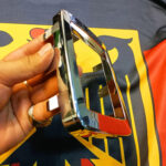 قاب دور دنده خودرو مدل کروم مناسب برای پژو 206 - تصویر 2