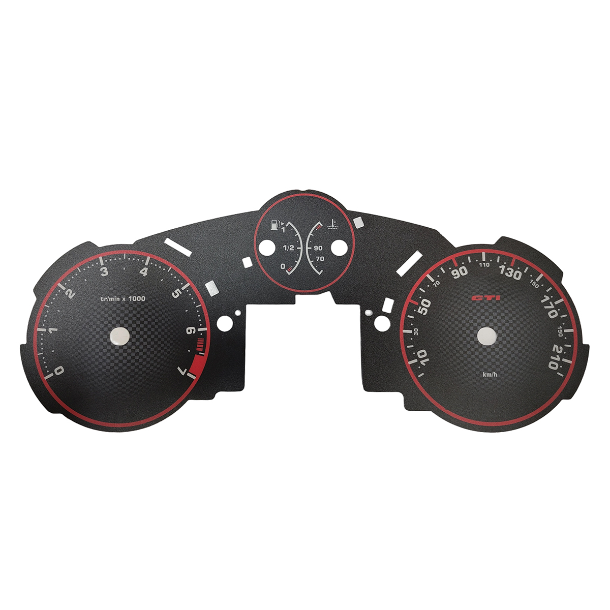 d015d910835a34836b289285da55e04bf5895e05_1736677595.jpg صفحه کیلومتر آرسی اسپرت مدل GTI مناسب برای پژو 207 اتوماتیک - تصویر 1