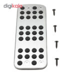 روکش پدال خودرو مدل RC مناسب برای 206 دنده دستی - تصویر 3