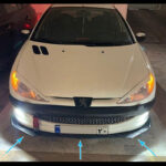 لیپ سپر جلو خودرو مدل PAHN مناسب برای پژو 206 مجموعه 3 عددی - تصویر 4